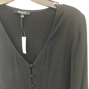 MADEWELL - Long Sleeve Button Front Novel Dress